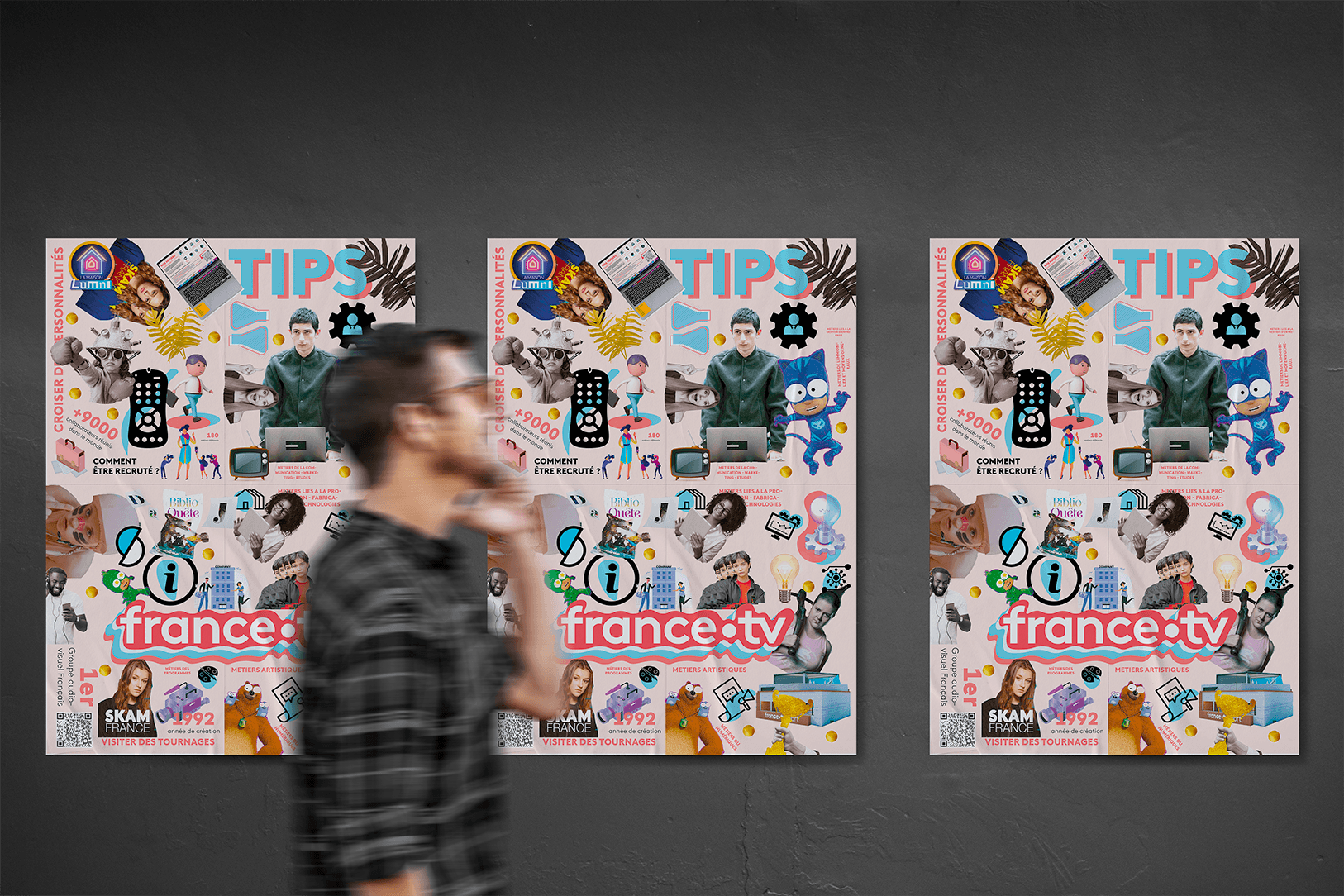 Flyer interactif, Print